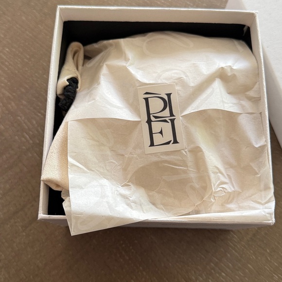 NIB NWT Polene Numero Un Micro Textured Blush Bag purse crossbody shoulder strap - Picture 10 of 13